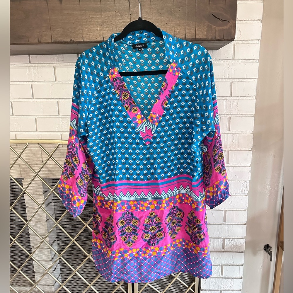 Tolani Patterned mini dress